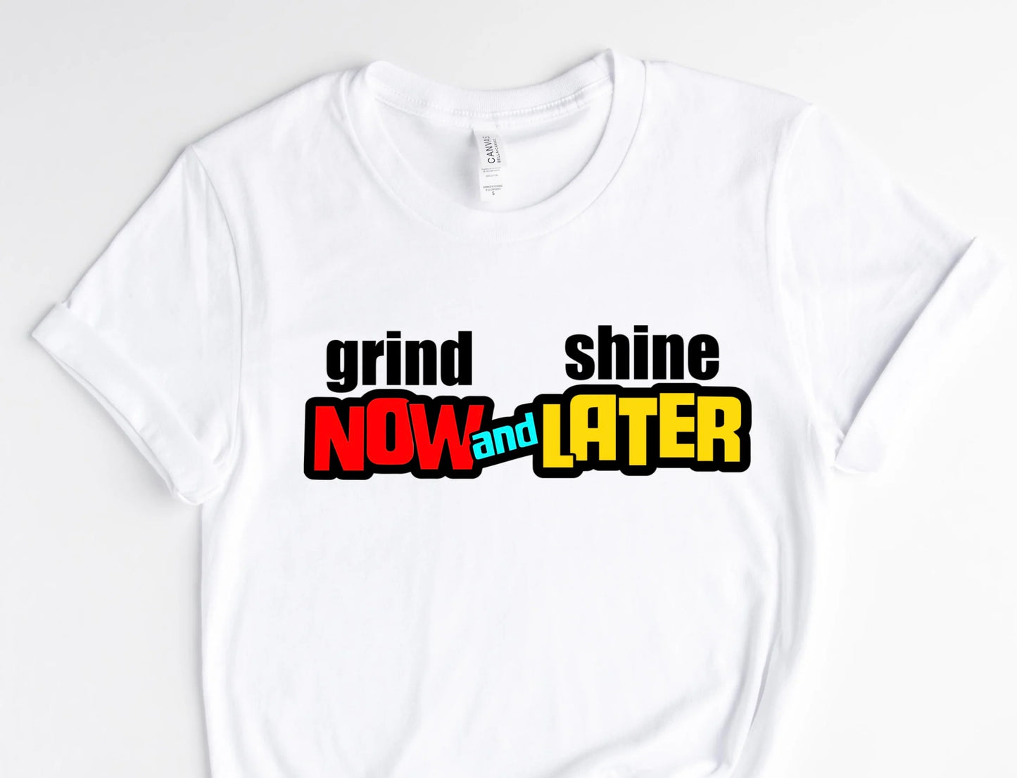 Grind Now / 10” Width DTF Transfer