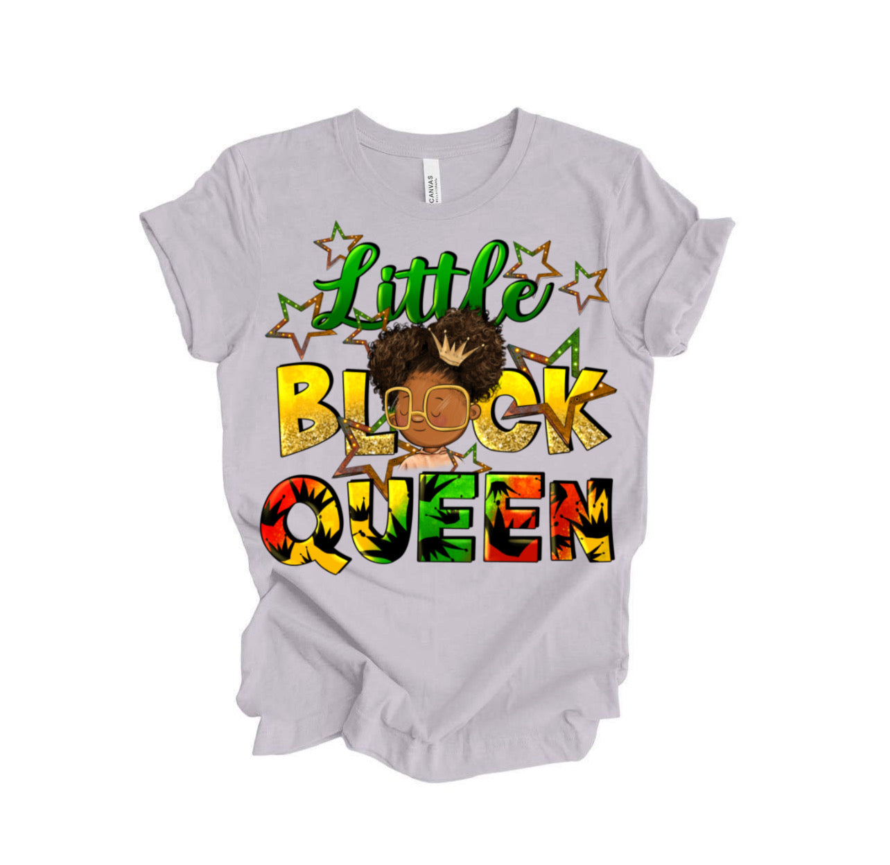 Little Queen / 10” Width DTF Transfer (K-9)