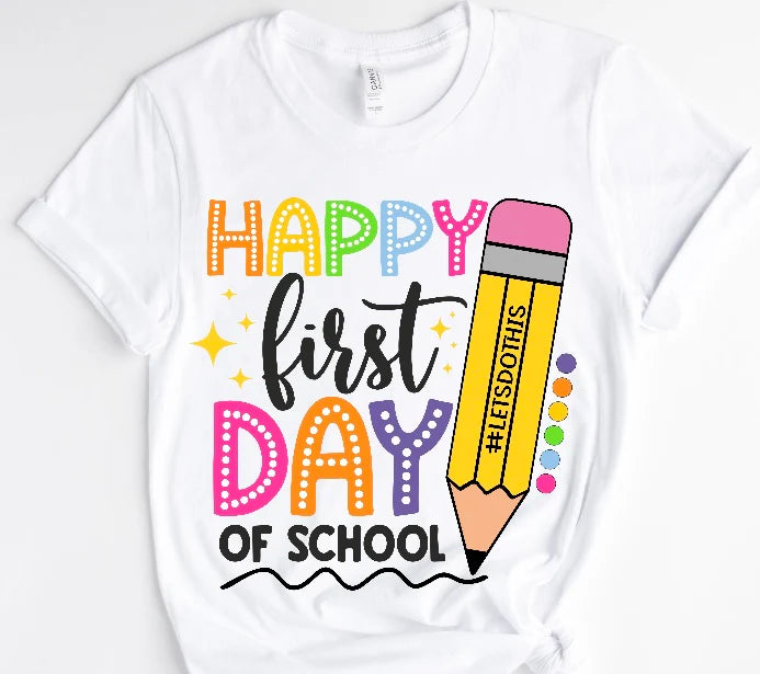 Let’s Do This Pencil / 10” Width DTF Transfer