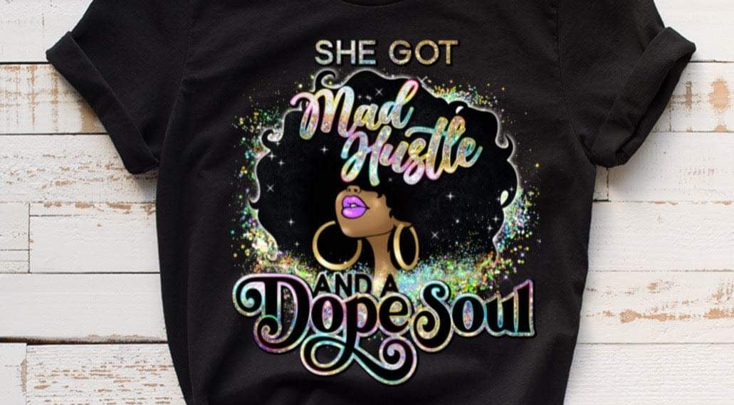 Mad Hustle / 10” DTF Transfer (G-26)
