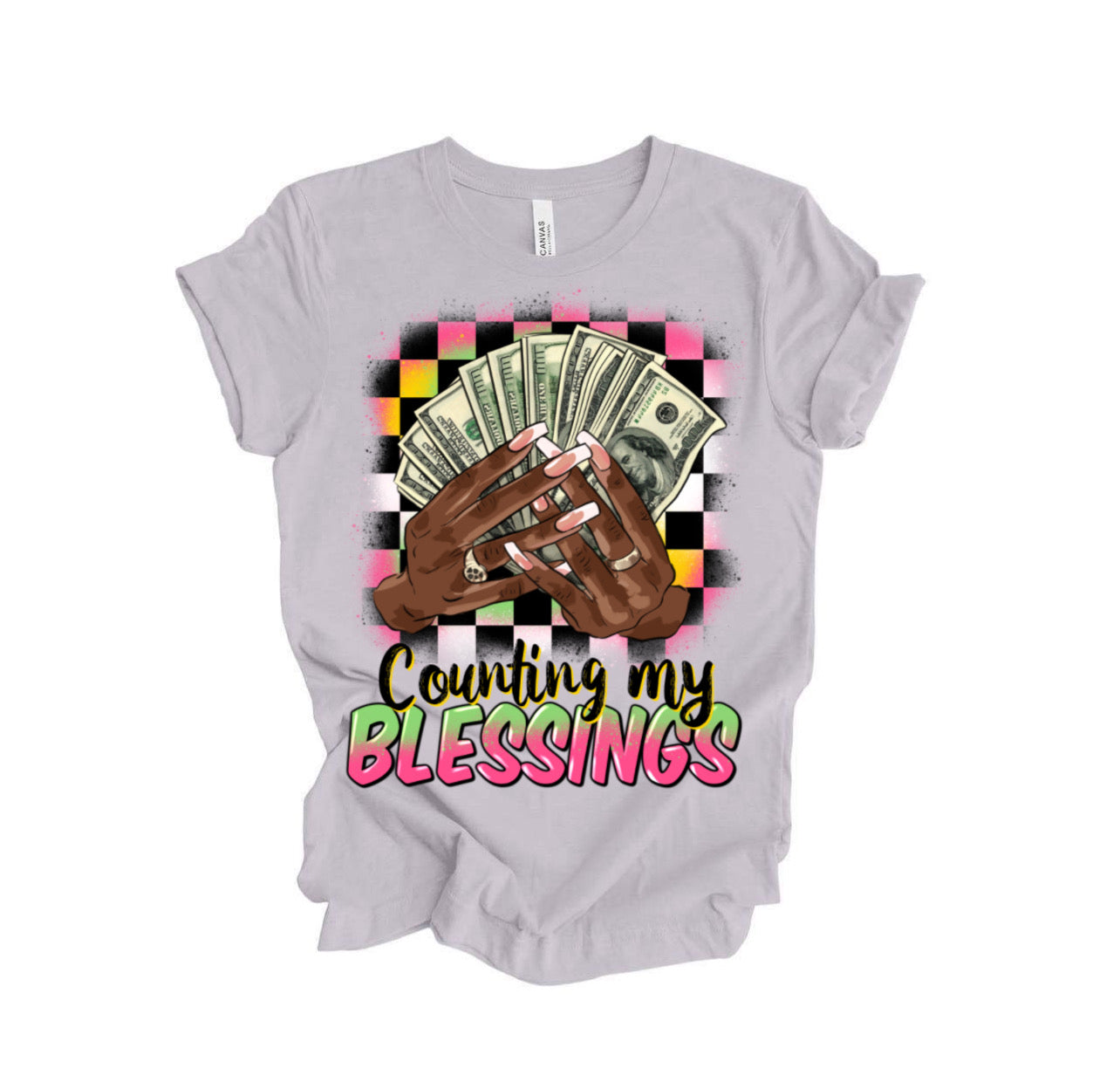 Counting Blessings / 10” DTF Transfer (G-20)