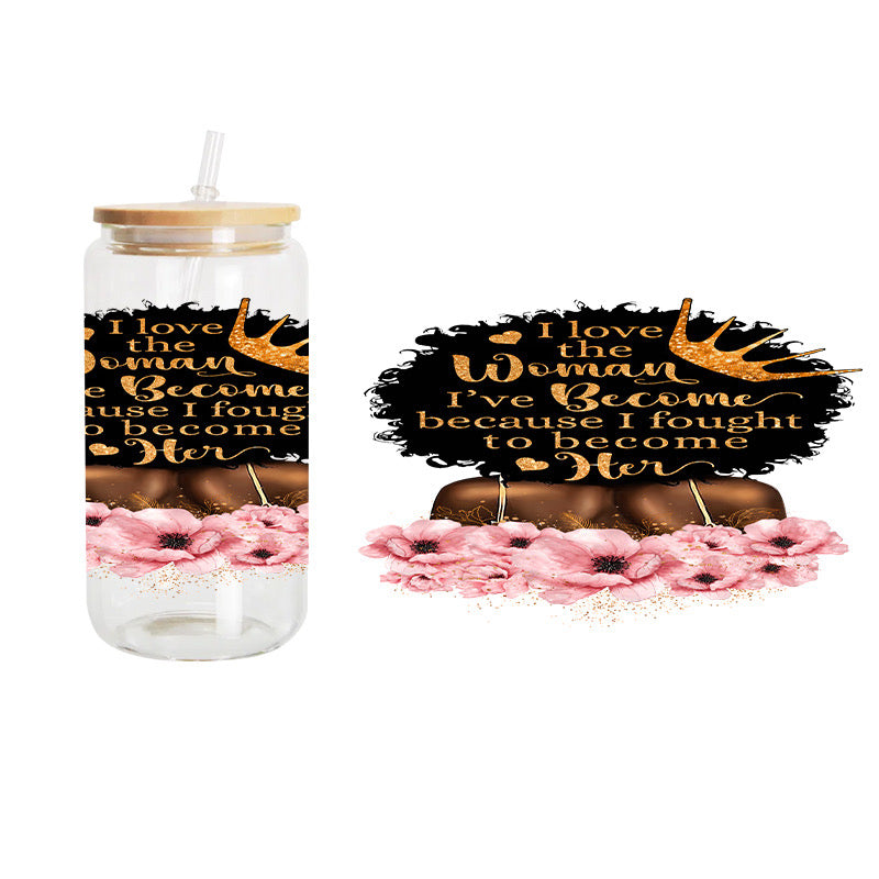 Woman I’ve Become Crown / UV DTF Transfer 6” Width 4” Height (GG-4)