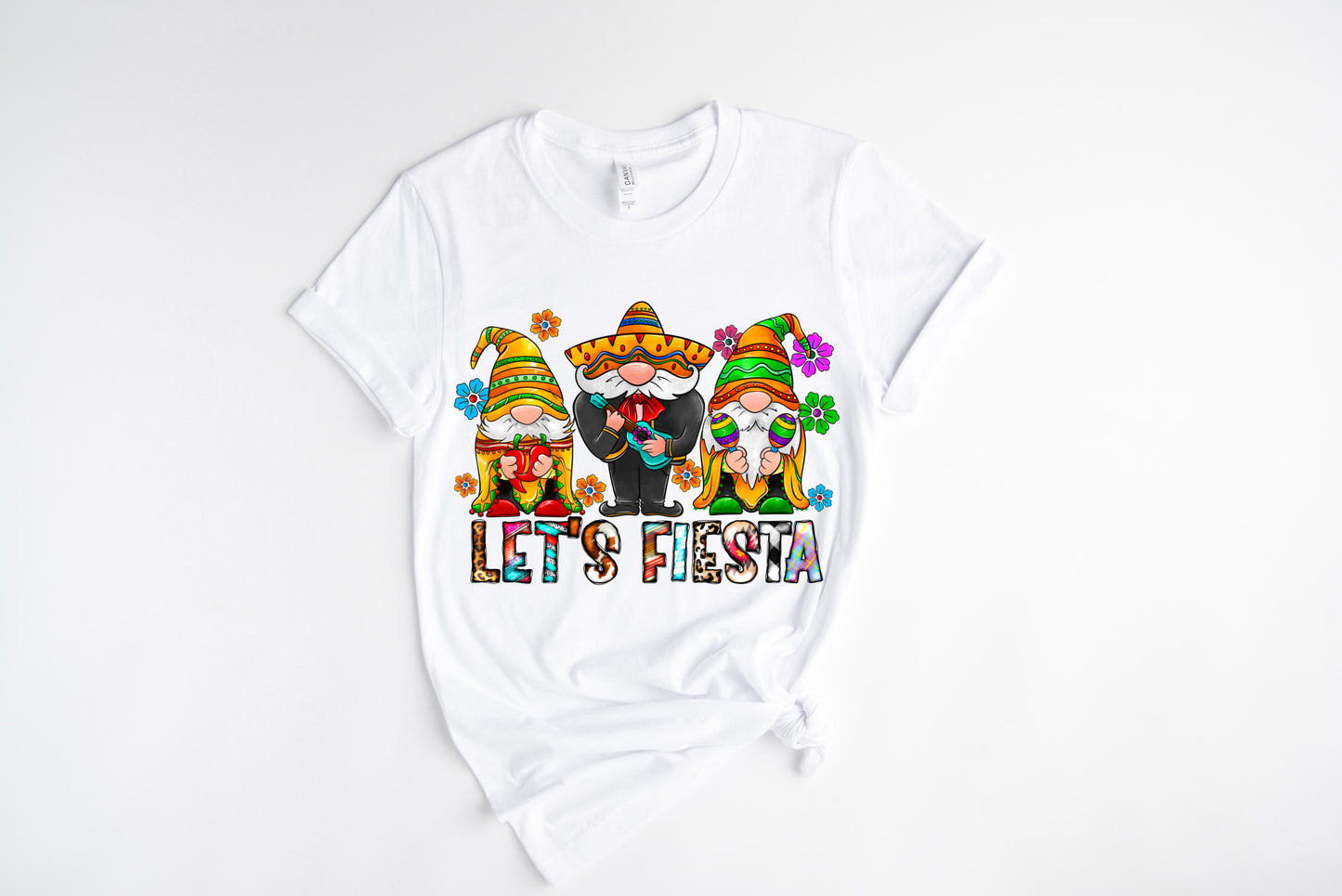 Let’s Fiesta / 10” Width DTF Transfer (J-11)