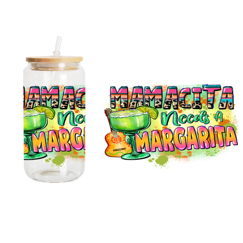 Mamacita / UV DTF Transfer 6” Width 4” Height (JJ-8)