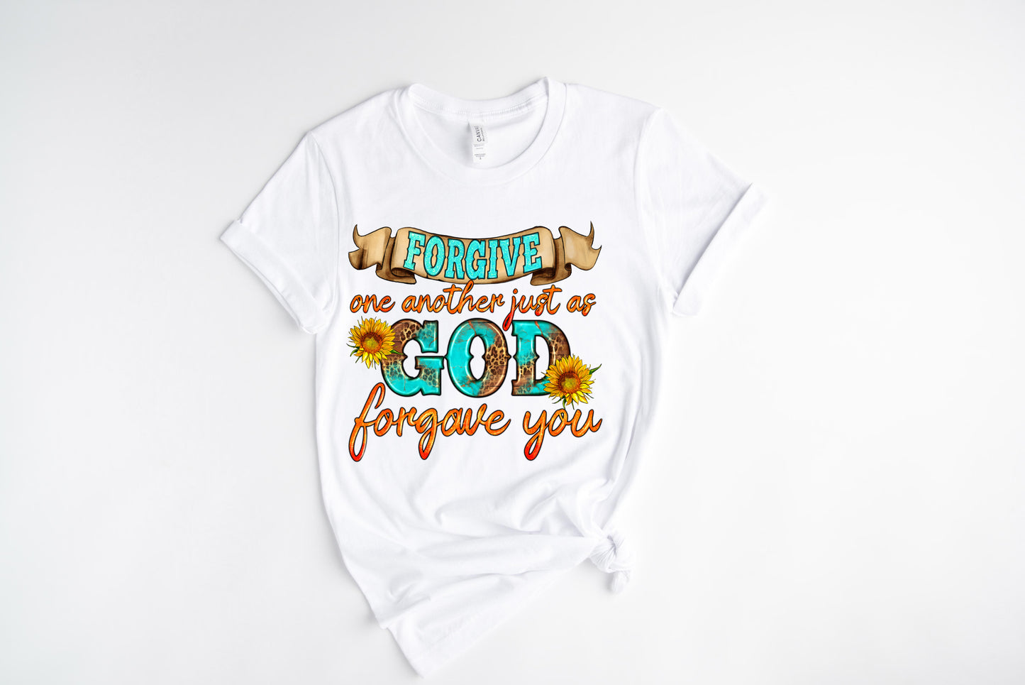 God Forgave You / 10” Width DTF Transfer (G-22)