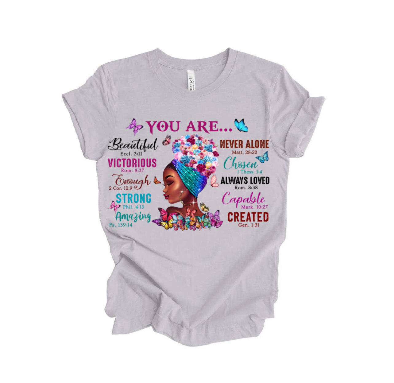 You Are Purple / 10” Width DTF Transfer (G-18)