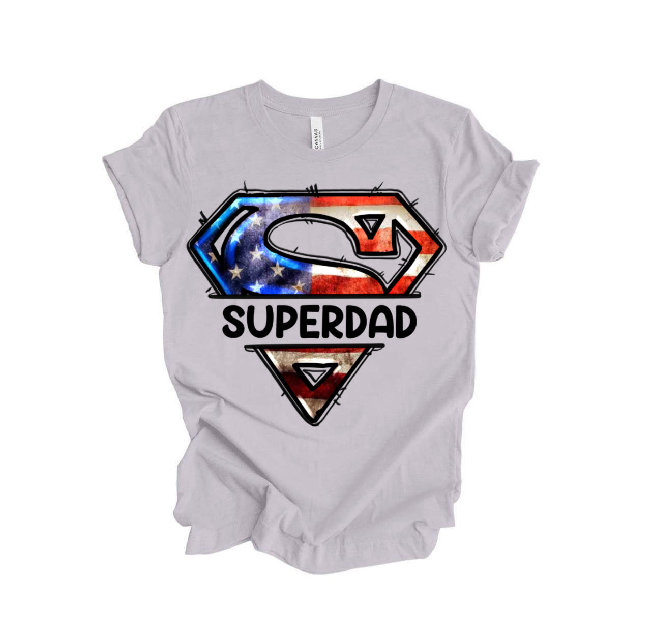 Super Dad / 10” Width DTF Transfer (F-1)