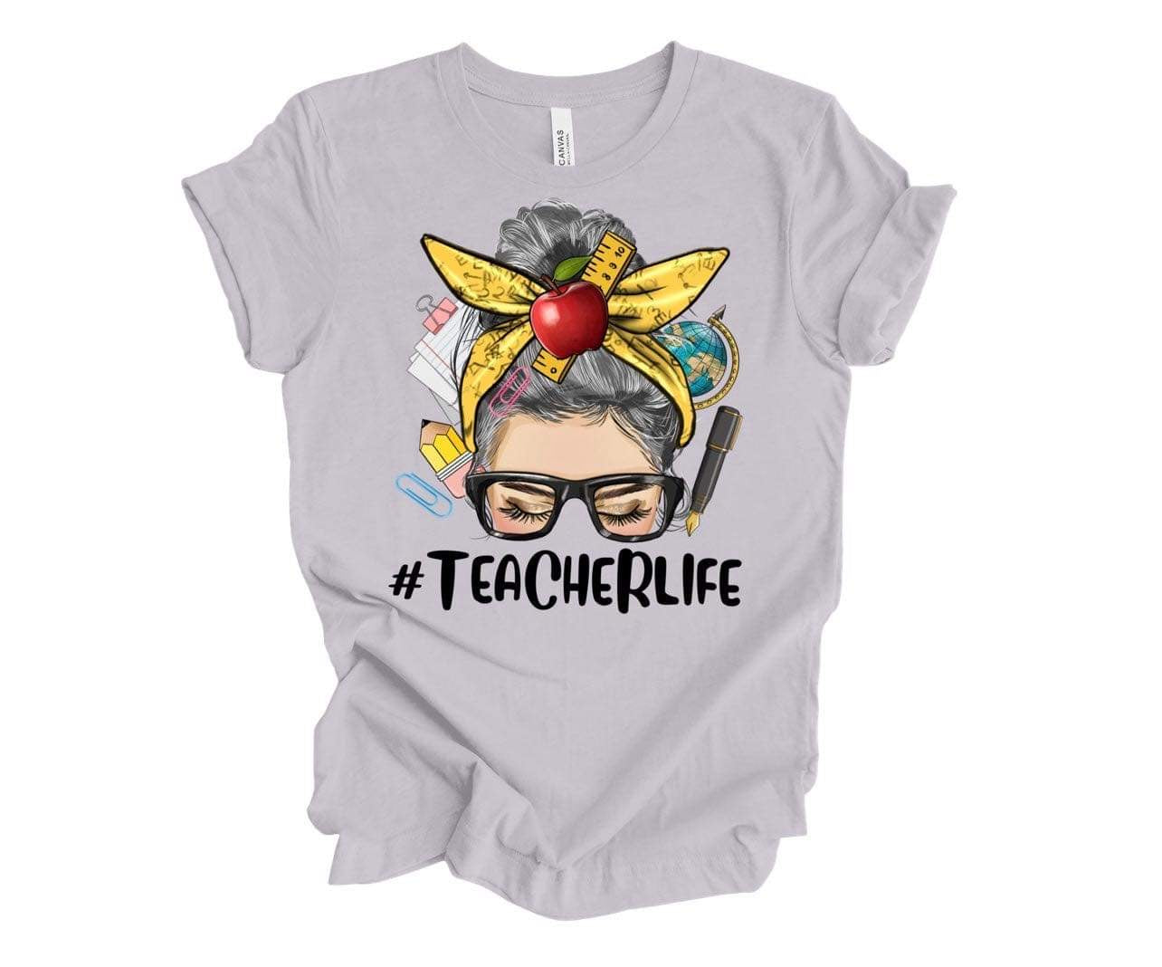 Older lady teacher / 10” Width DTF Transfer