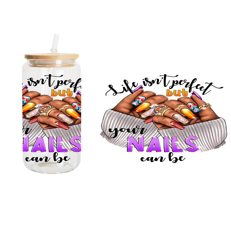 Perfect Nails / UV DTF Transfer 6” Width 4” Height (LL-10)