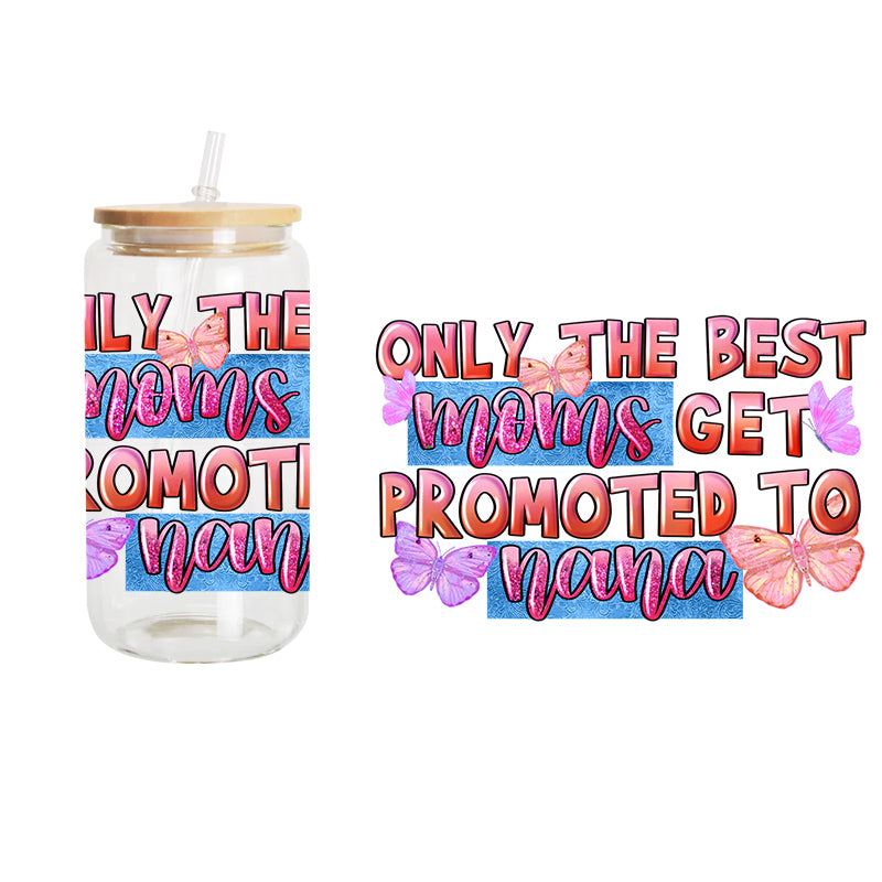 Only The Best / UV DTF Transfer 6” width 4” height (EE-21)