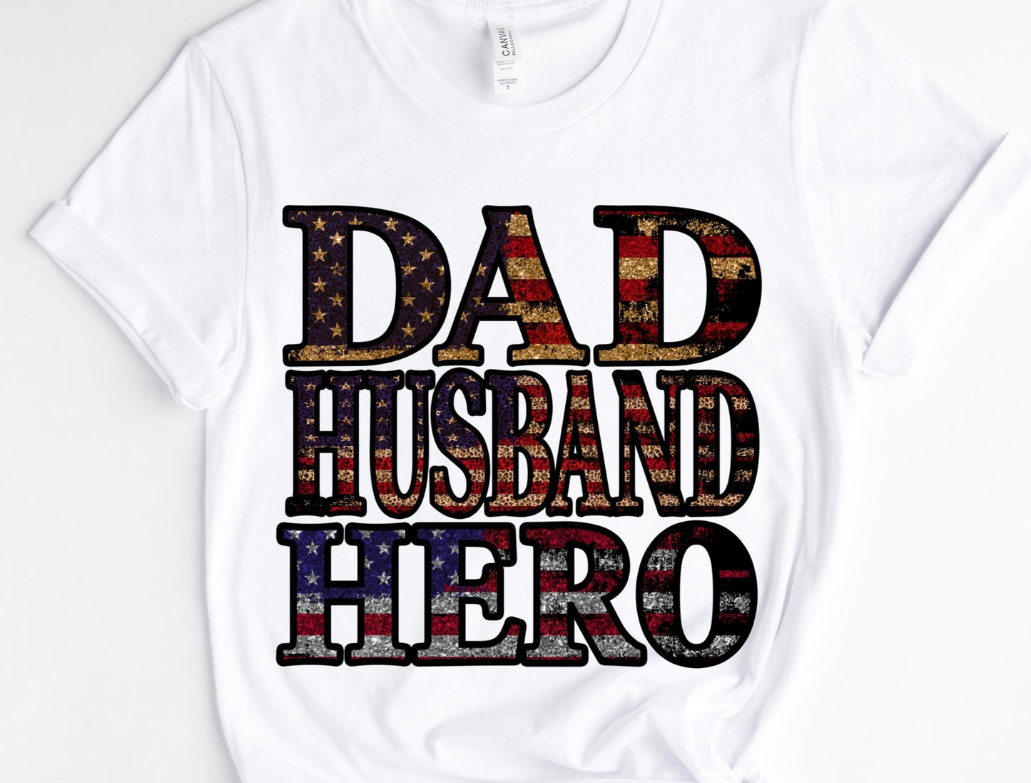 Dad Hero / 10” Width DTF Transfer (F-5)