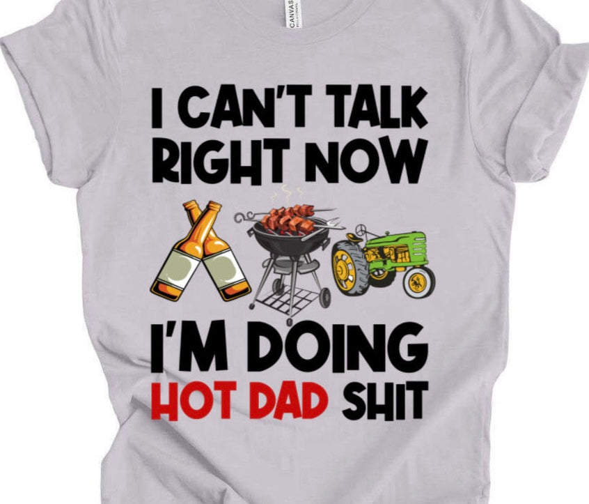 Hot Dad / 10” Width DTF Transfer (F-3)