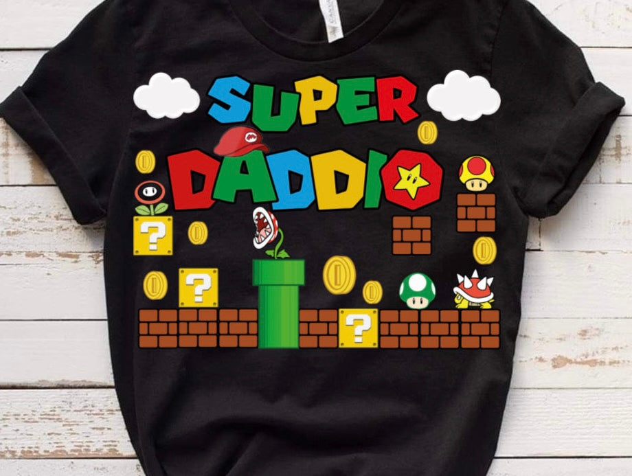 Super Daddio / 10” Width DTF Transfer (F-2)