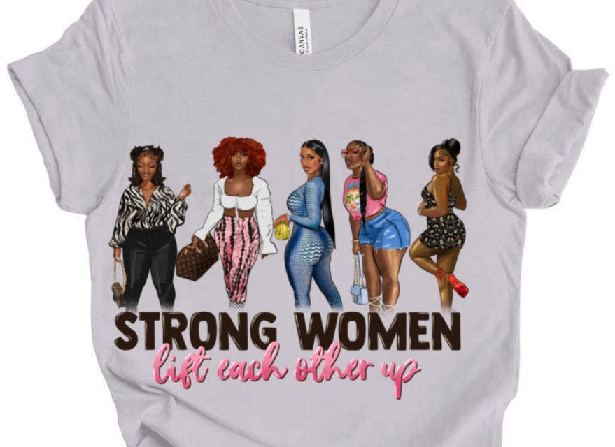 Strong Women / 10” Width DTF Transfer (G-17)