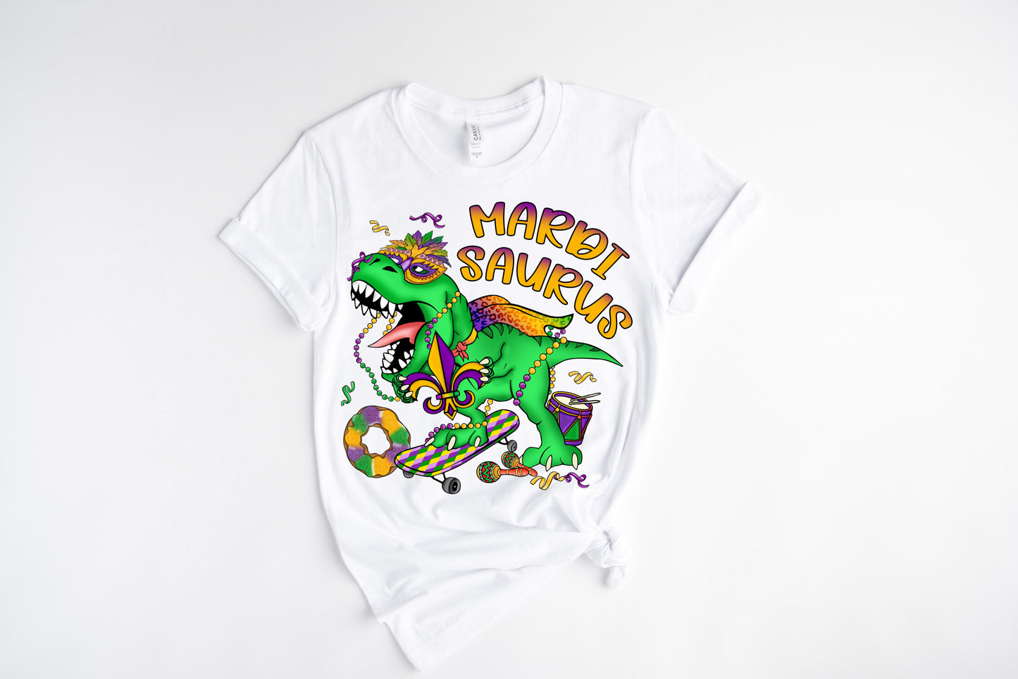 Mardi Saurus / DTF Transfer 10” Width (C-21)