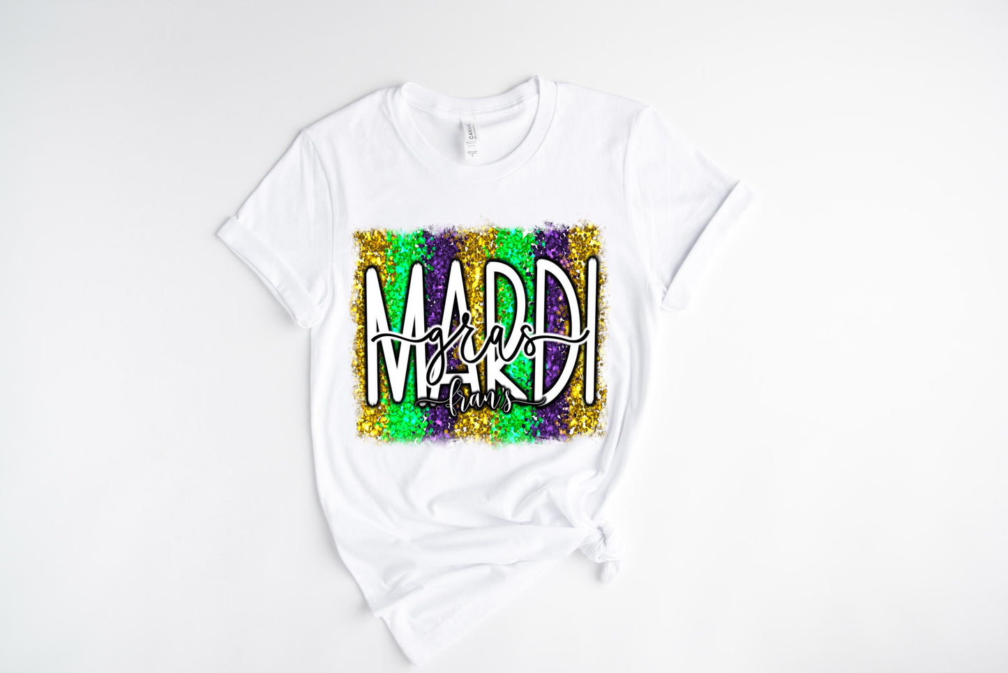 Mardi Banner / DTF Transfer 10” Width (C-8)