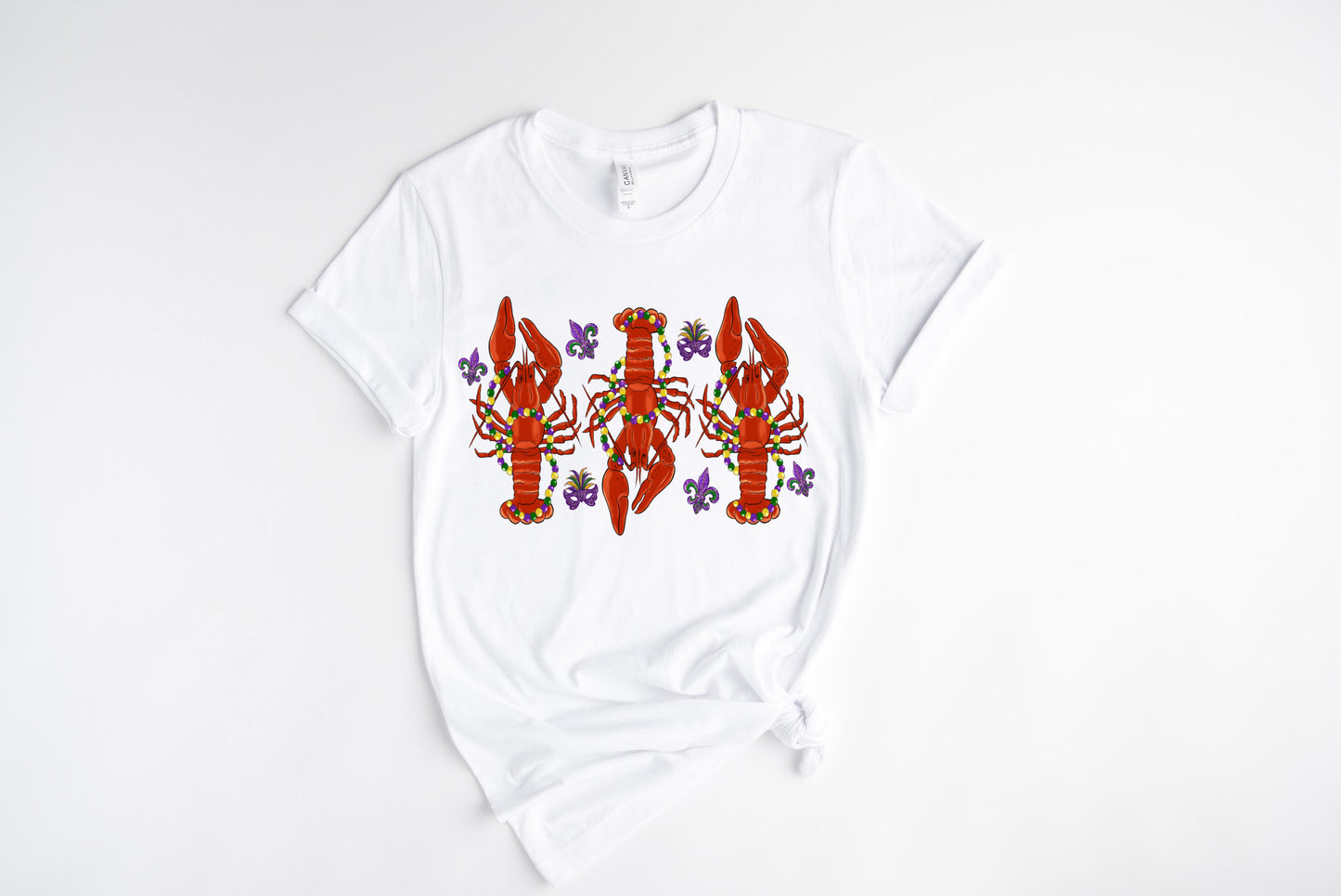 Three Lobsters / DTF Transfer 10” Width (C-6)