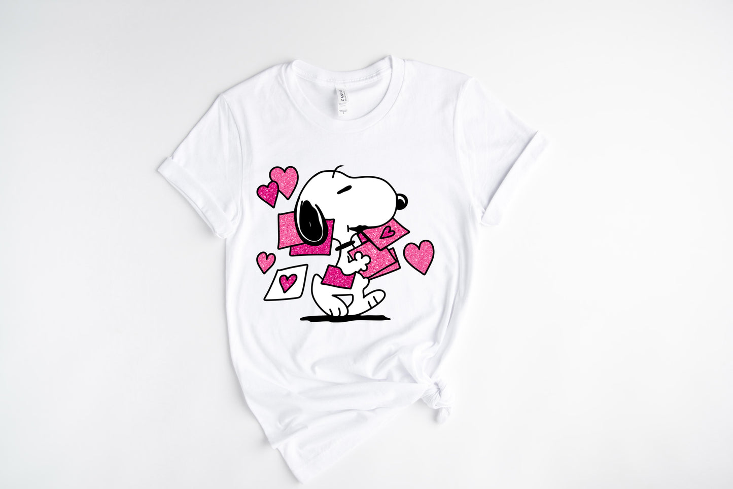 Snoopy Loved / DTF Transfer 10” Width (A-44)