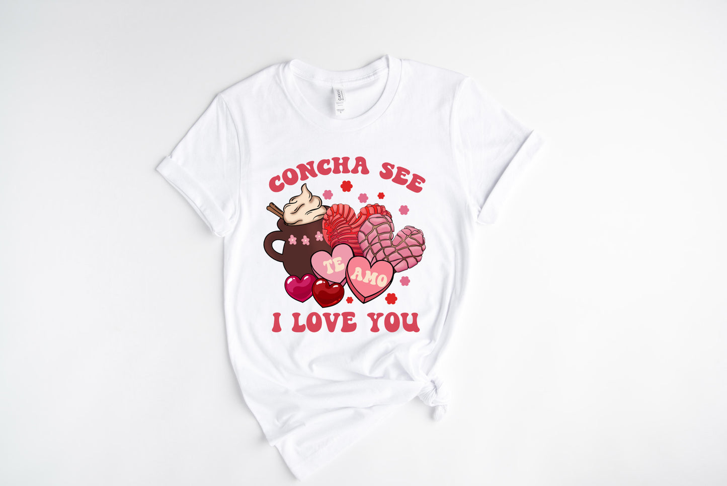 Concha See I Love You / DTF Transfer 10” Width (A-23)