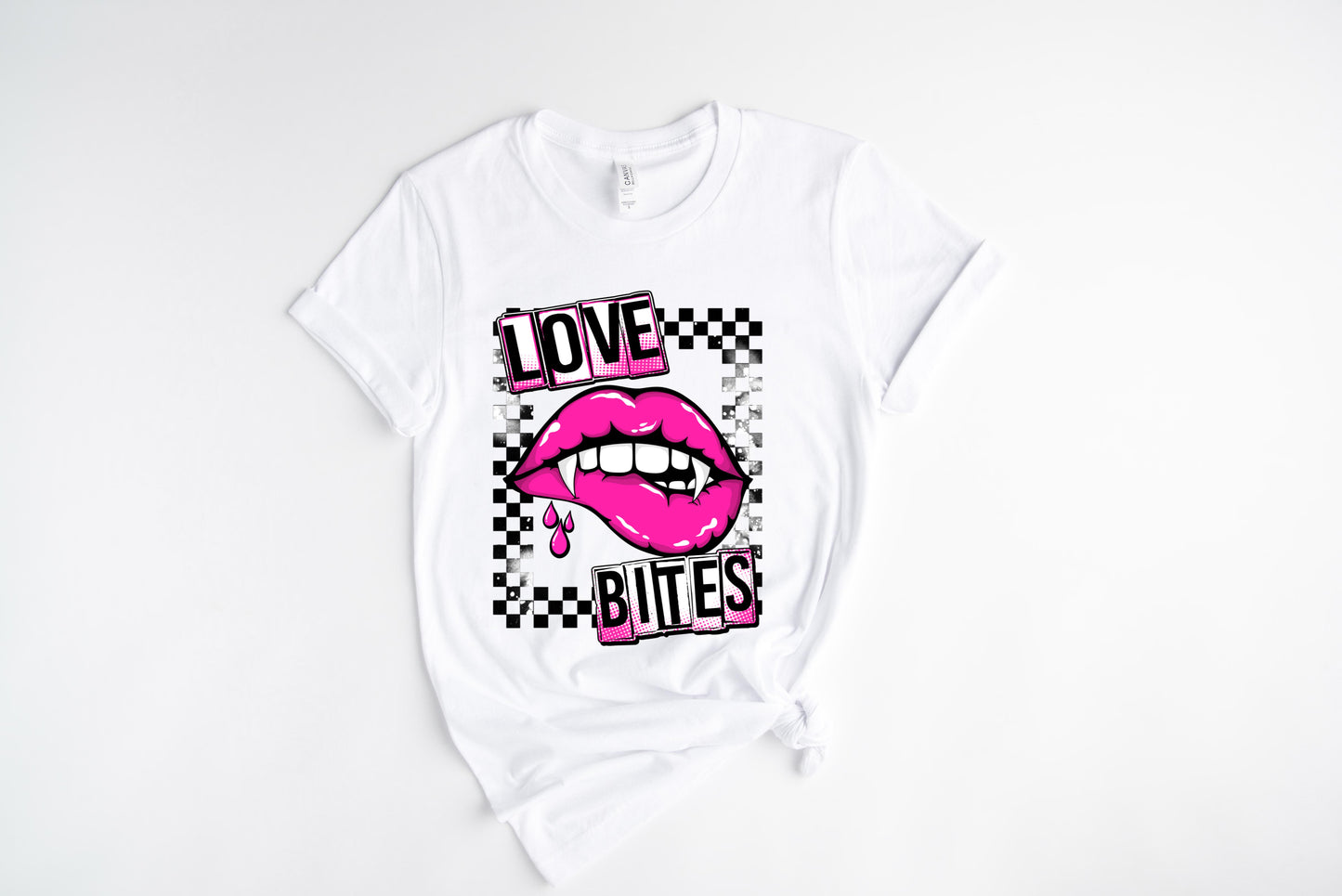 Love Bites / DTF Transfer 10” Width (A-15)