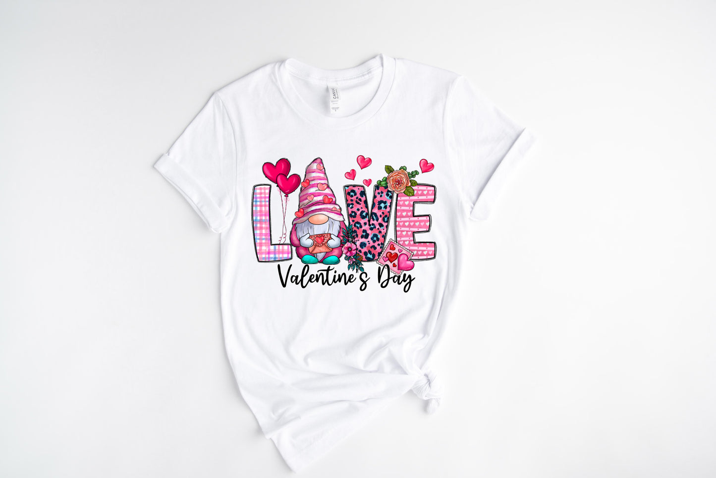 Love Valentines Day / DTF Transfer 10” Width (A-14)