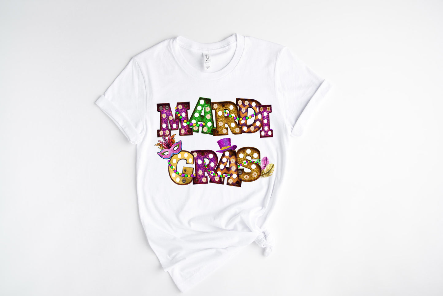 Mardi Lights / DTF Transfer 10” Width (C-31)