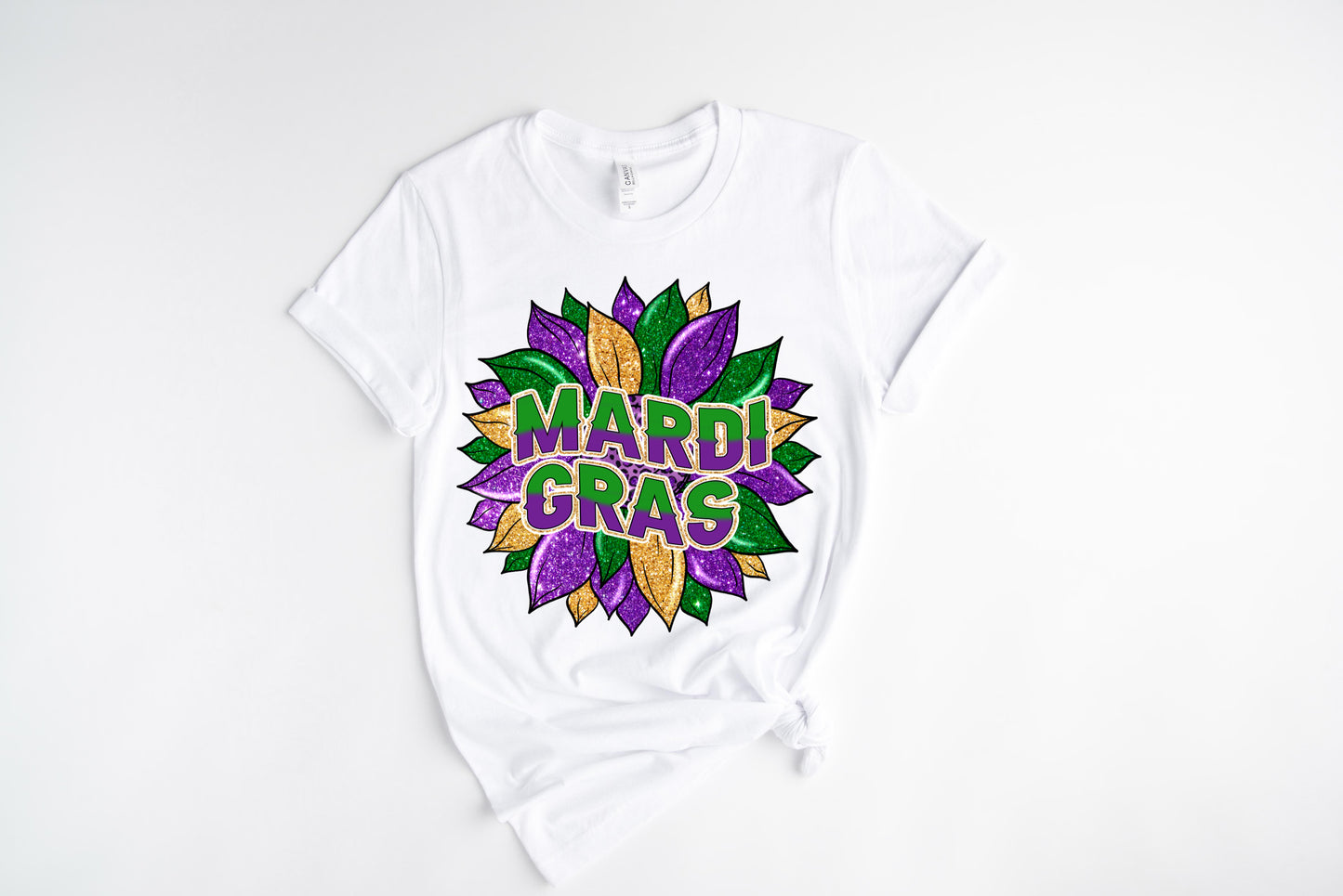 Mardi Sunflower / DTF Transfer 10” Width (C-7)