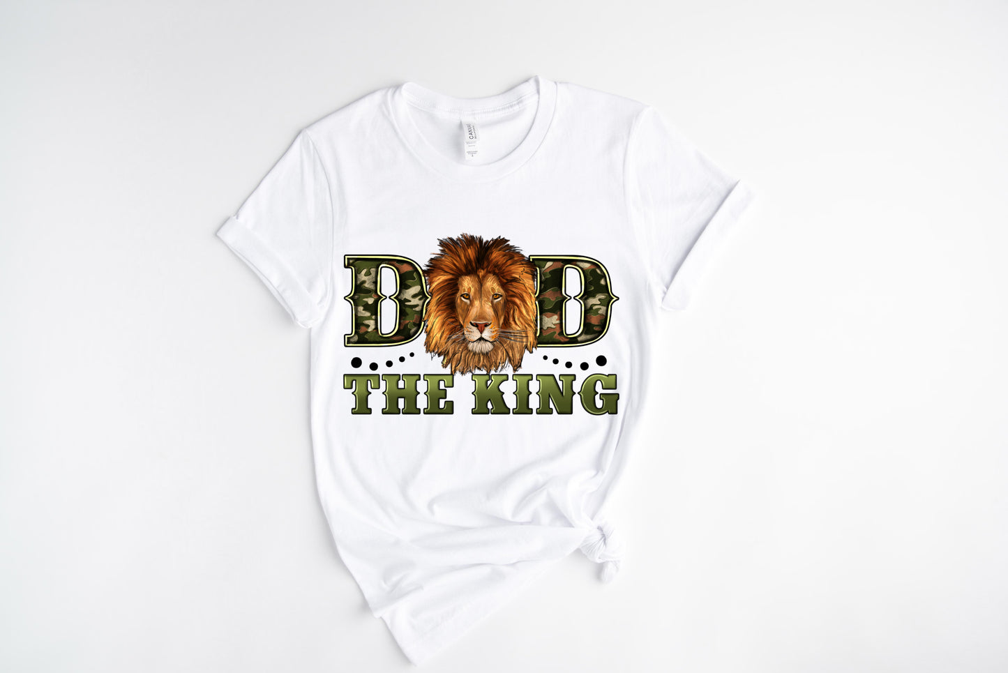 Dad The King / 10” Width DTF Transfer (F-6)