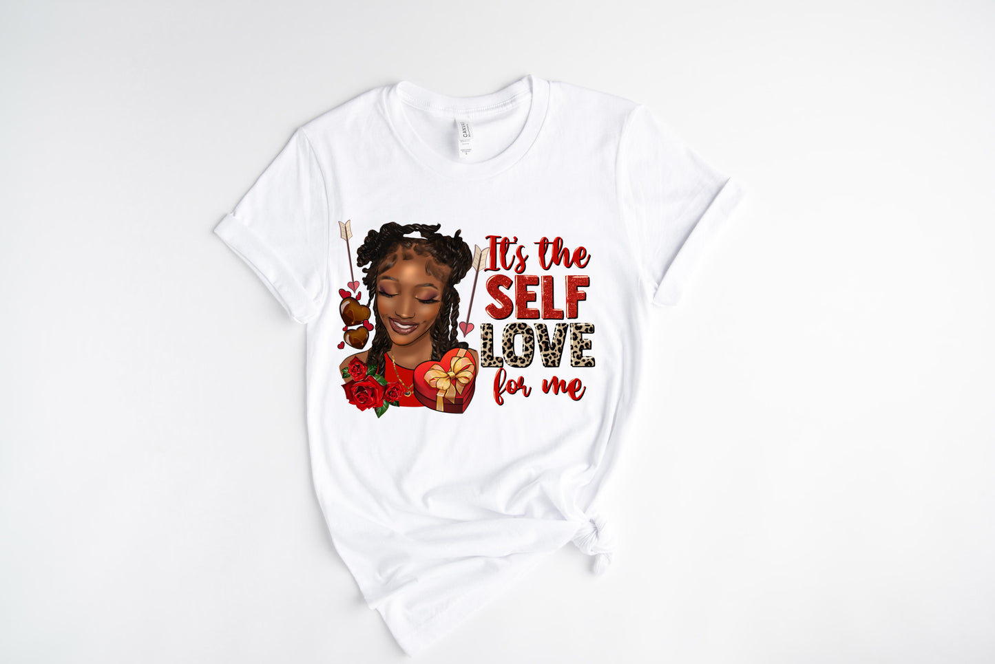 Self Love Red / 10” Width DTF Transfer (G-31)