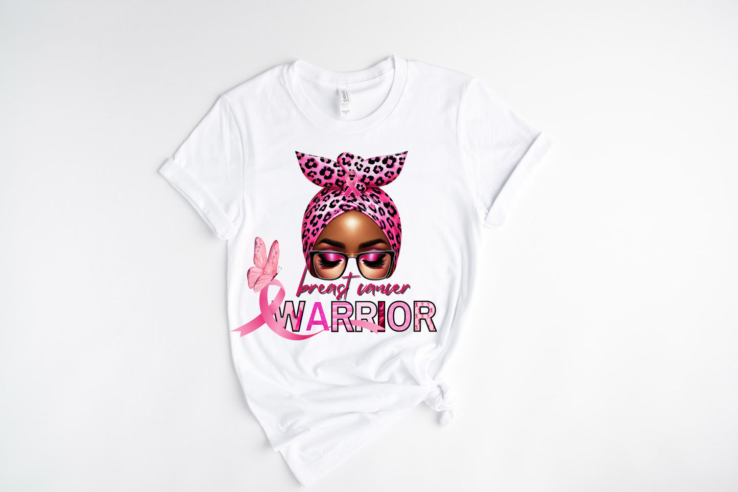 Breast Cancer Warrior Pink / 10” Width DTF Transfer