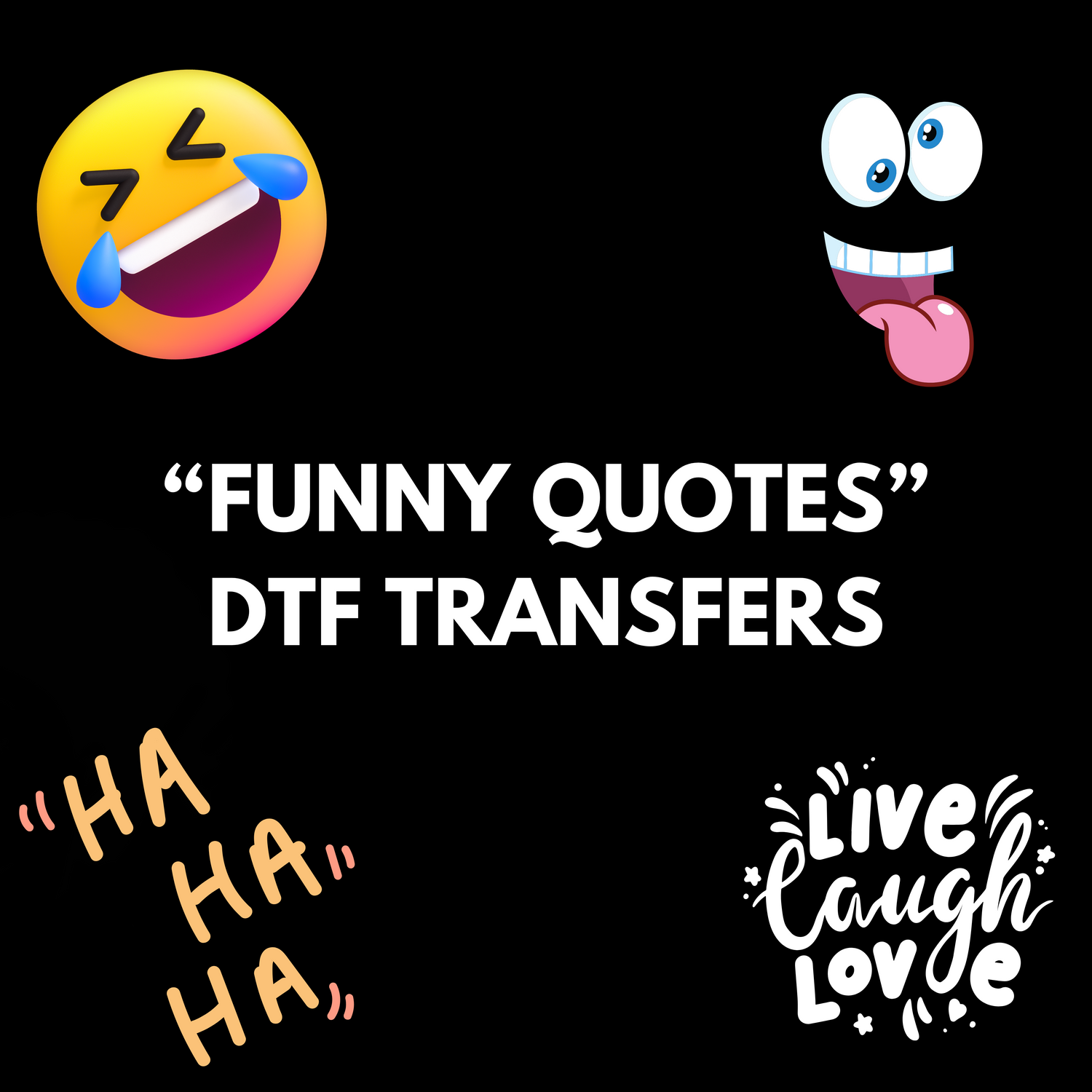 Funny DTF TRANSFERS