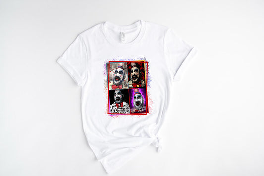 Clown faces / 10” Width DTF Transfer
