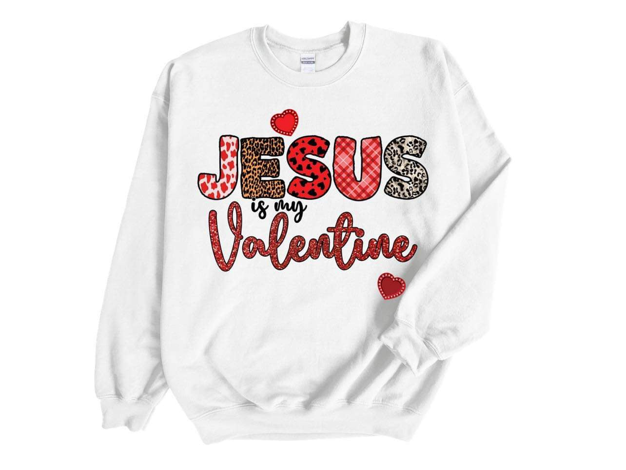 Jesus is my Valentine /10” DTF TRANSFER