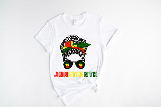 Juneteenth Locs / 10” Width DTF Transfer (K-10)