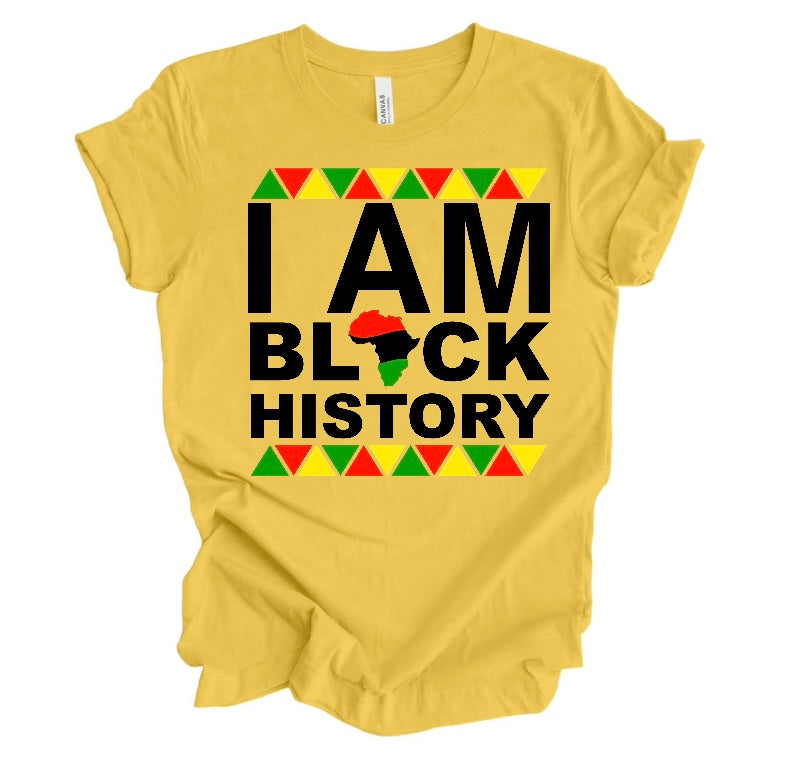 I am Black History/ 10” DTF TRANSFER