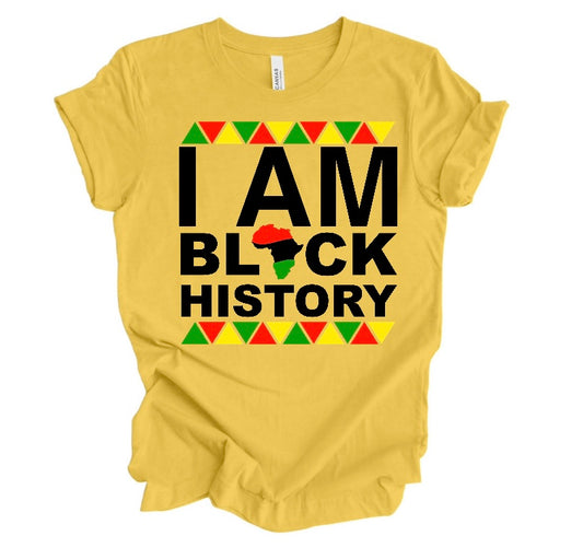 I am Black History/ 10” DTF TRANSFER