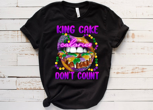 KING CAKE / 10” DTF TRANSFER