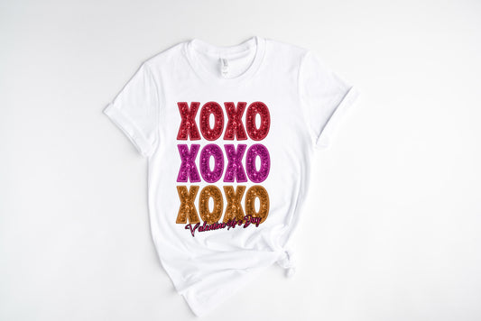 Xo Valentine / DTF Transfer 10” Width (A-34)