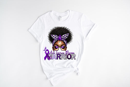 Auto Immune Disease Warrior / 10” Width DTF Transfer