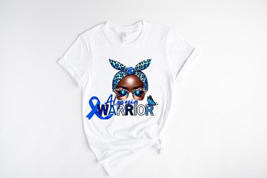 Alopecia Warrior / 10” Width DTF Transfer