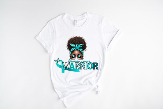 Ovarian Cancer Warrior / 10” Width DTF Transfer