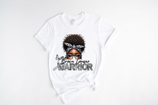 Brain Cancer Warrior / 10” Width DTF Transfer