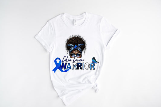 Colon Cancer Warrior / 10” Width DTF Transfer