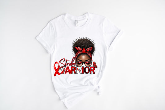 Stroke Warrior / 10” Width DTF Transfer