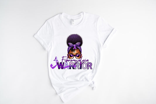 Fibromyalgia Warrior / 10” Width DTF Transfer