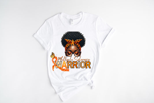 Multiple Sclerosis Warrior / 10” Width DTF Transfer