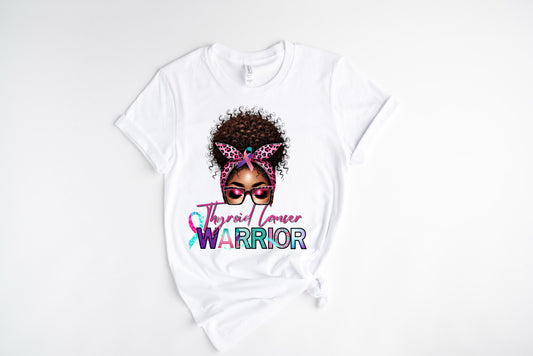 Thyroid Cancer Warrior / 10” Width DTF Transfer